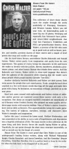 Shouts From The Gutter Review Maximum Rock & Roll Dec 2007